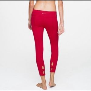 • Kate Spade • Beyond Yoga Red Bow Leggings